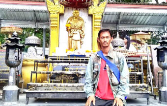 Cannabis ghost back to life after finishing quest to Chiang Mai. Piya reclaimed his life from the drug