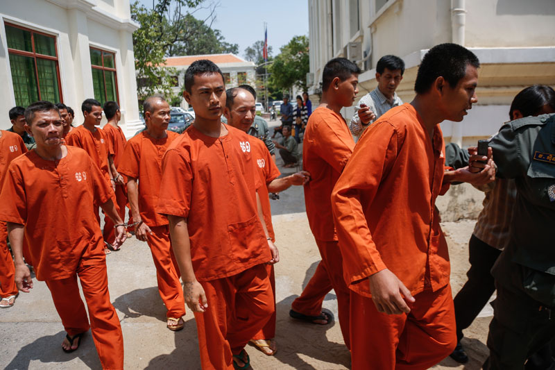 Khymer Liberation Front members imprisoned in Cambodia