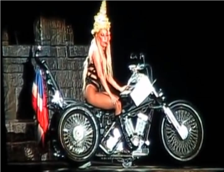 Lady Gaga in concert in Bangkok. It was a turning point in the fight against fake goods in Thailand