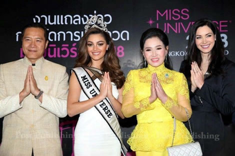 Miss Universe 2018 to beam Thailand across the World