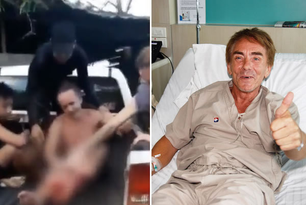 norwegian man werner daniels shark attack huan hin