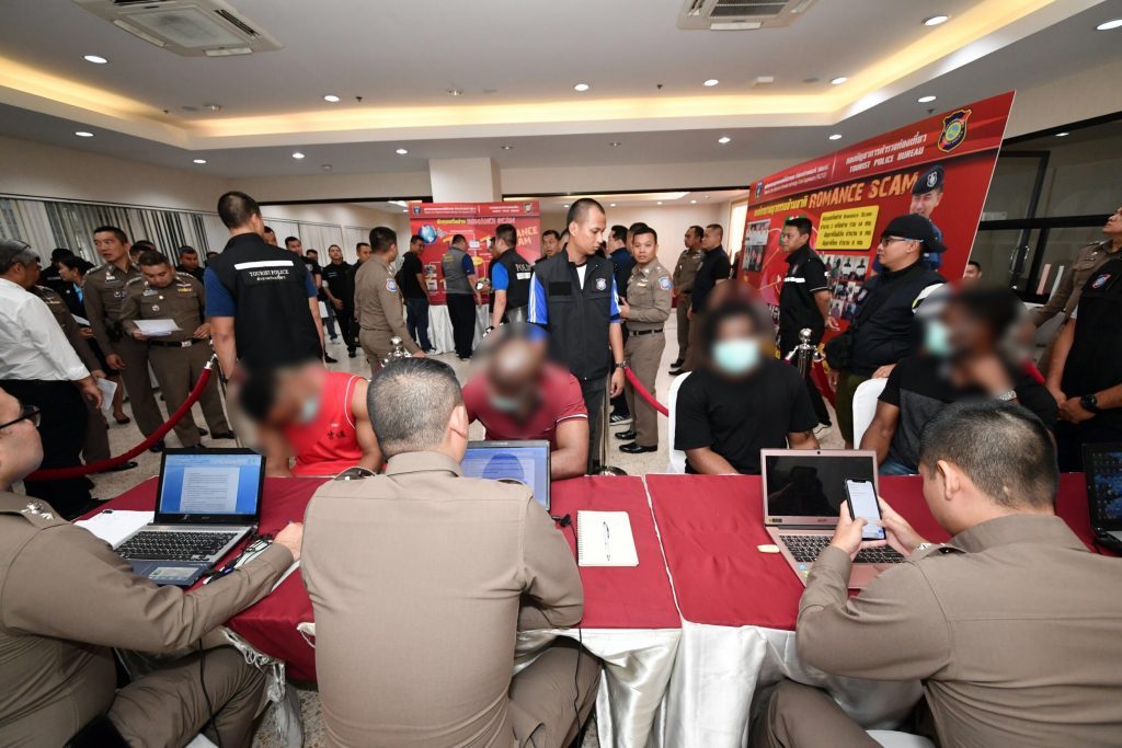 Romance scam gangs - Nigerian connection examined by Thai police