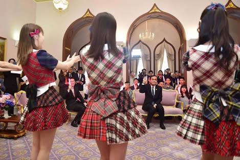 Thai PM may yet change the culture in Thailand and last month emerged as a JPop fan of Japanese band AKB48