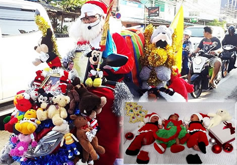 Thailand’s real Santa Claus and the story of Christmas in Thailand where goodwill and dreams are prized