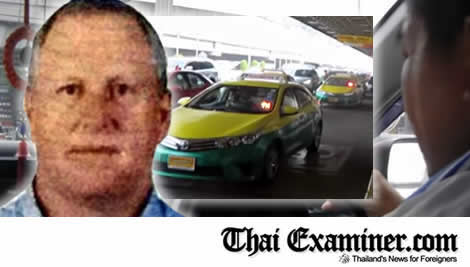 Foreigners and tourists lodge a huge number of complaints to police relating to Thai taxi cabs