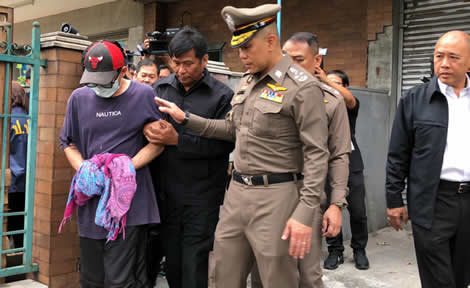 thailand-cannabis-production-thai-police-bangkok-arrest-teacher-raid-law-products-online