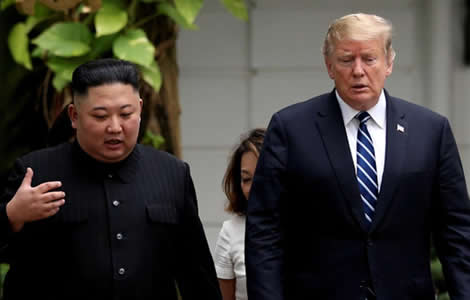 Trump walks from Hanoi summit despite initial mood of optimism over North Korean leader’s demands