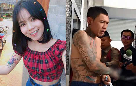 thai-woman-girlfriend-russian-roulette-man-gun-murder-thailand-khon-kaen-police