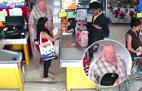 foreigner-thai-woman-theft-cash-money-supermarket-pattaya-police-jeab