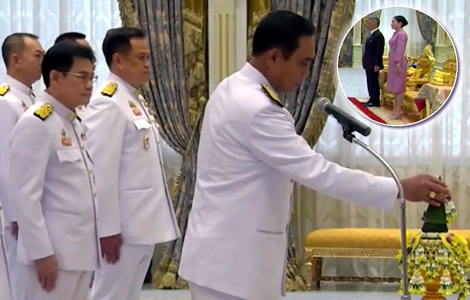 new-thai-cabinet-government-ceremony-king-prime-minister-country-people