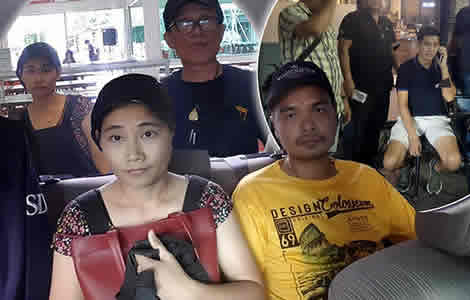 thai-police-arrest-couple-fraud-uthai-thani-car-business-finance-old-crime