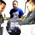 Senior Uthai Thani police officer arrested on Bangkok bound bus with 200,000 meths pills
