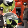 ATM robber arrested by police after his break-in attempts left him empty-handed except for cuffs