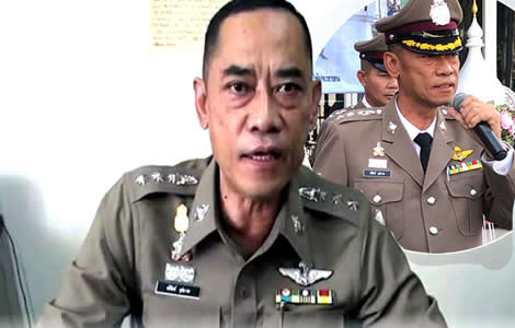 pattaya-police-chief-death-heart-attack-friday-colonel-atinan-friday-chonburi-hospital-car-bangkok