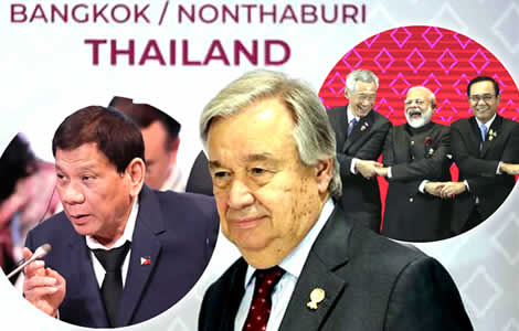 asean-summit-bangkok-un-secretary-general-fractured-world-trade-deal-president-climate-change 