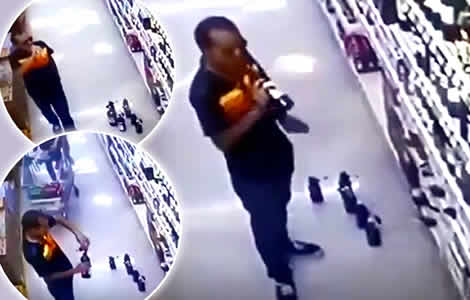 thai-man-wine-taster-bottle-supermarket-bottles-ground-shelf-nakhon-ratchasima-viral-video