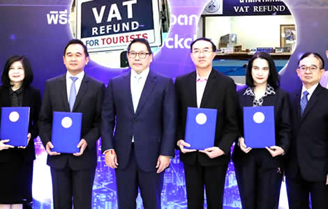 vat-refunds-foreign-tourists-thai-airports-goverment-blockchain-technology-refund-scheme-minister-finance