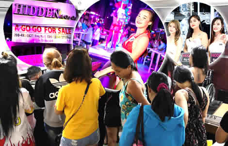 go-go-dancers-pattaya-police-complaint-unpaid-wages-bar-foreign-owner-hidden-walking-street-sexy