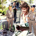 Russian tourist is bitten on Phuket’s Monkey Hill prompting a review by police of security for visitors