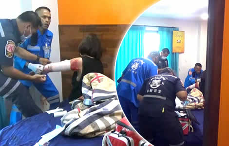 wife-lover-attacked-stabbed-bed-husband-niphit-rueksamut-hat-yai-songkhla-police-arrest