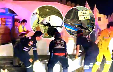 man-killed-motorbike-crash-bangkok-phra-sumen-fort-speed-skull-fracture