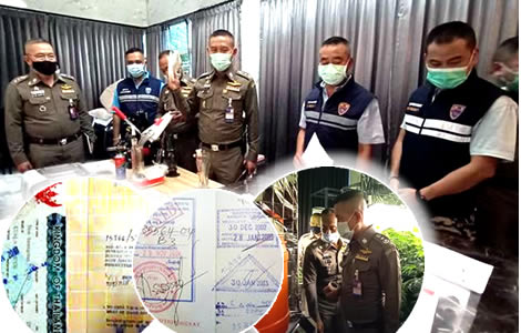 american-thai-wife-arrested-operating-an-illegal-visa-business-in-bangkok-using-fake-stamps