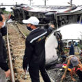 18 dead in bus rail crash in Chachoengsao province early on Sunday morning with over 40 injured