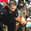 Protest leader blacked out after illegal attempt to rearrest him on Friday night in Bangkok failed after fracas