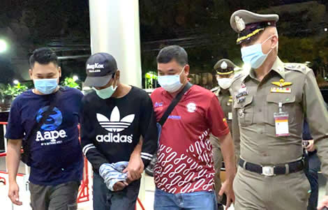 two-arrested-bomb-police-officers-bangkok-political-rally