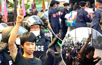 70 arrested near Government House in Bangkok as police move clears protest site in place for 2 weeks