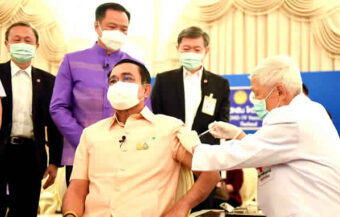 PM leads the way as Thailand aims to return to normal by pushing forward its vaccine drive using AstraZeneca