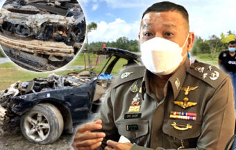 Police rule out murder or serious crime after US owner of buried BMW is located safe and well