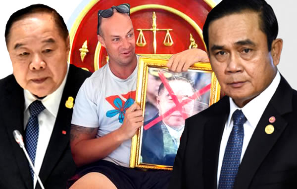 Police study charge against German protester - Thai Examiner