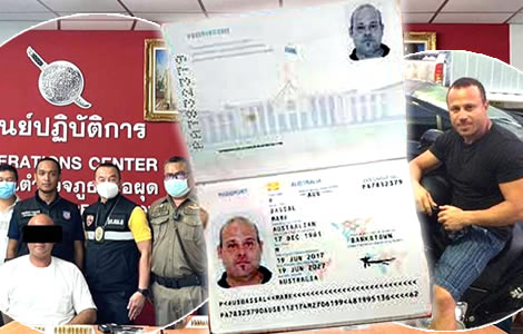 Australian travelling with family arrested on firearms charges boarding a Ko Samui flight - Thai Examiner 8 australian-held-on-gun-charges-in-ko-samui-mark-bassal