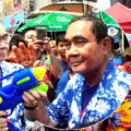 PM Prayut gets back to his youth on Friday in water gun battles on Bangkok’s Khao San Road