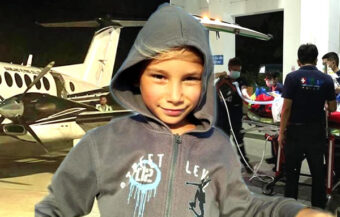 Ukrainian boy flown to Bangkok as family and supporters raise ฿3 million to help fund his medical care