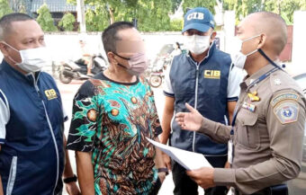 Loan shark arrested in Nonthaburi for bullying a borrower charged an annual interest rate of 730%