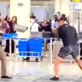 Chinese tourist attacks police at Don Mueang Airport in prolonged tirade until calmed down by officers