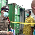 Probe in Manila into the mystery of two bodies found in Bangkok on Monday in freight container