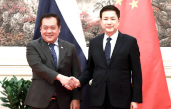 Thailand and China work at closer quarters tackling illicit drugs. Justice Minister visits Beijing for talks