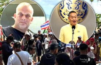 Public anger boils over in Sunday protests in Phuket against Swiss man Mr Uli and private beaches