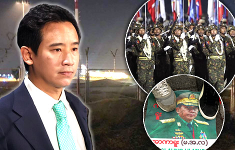 burmese-junta-sends-plane-to-tak-for-retreating-soldiers-no-show-pita-lmjaroenrat-warns