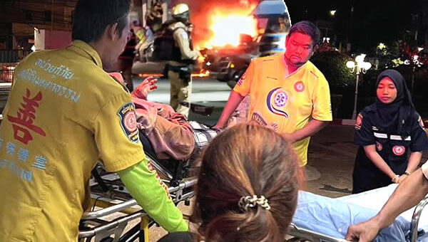 Motorcycle bomb blast seriously injures four in southern Narathiwat province in insurgency attack