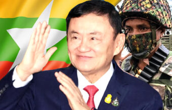Thaksin could play a positive role in resolving the civil war in Burma as the dynamic has already shifted