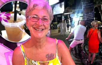 UK granny, high on cheap booze, left wandering in a Bangkok Hotel stark
