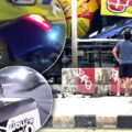 Flying Germans in BMW car charged with dangerous driving in Rawai Phuket and facing a bill for damage