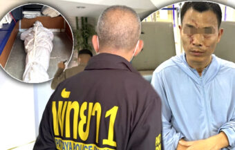 Chinese suspected monster arrested before boarding flight after hideous early morning murder in Pattaya