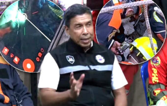 Hope lights up the Chatuchak rescue efforts with 1-3 survivors seen by rescue camera. Smartphone signal