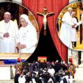 Monarch pays a touching tribute to Pope Francis as he is mourned in Rome. King and Queen ‘heartbroken’ 