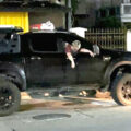 Pattatya police arrest sleeping Chinese driver at accident scene. He was too intoxicated to drive away